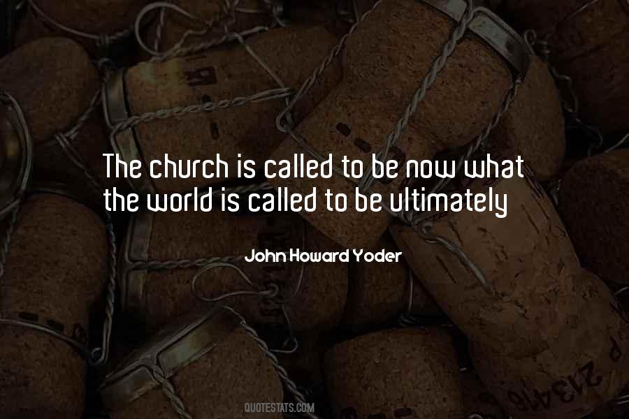 John Howard Yoder Quotes #708721