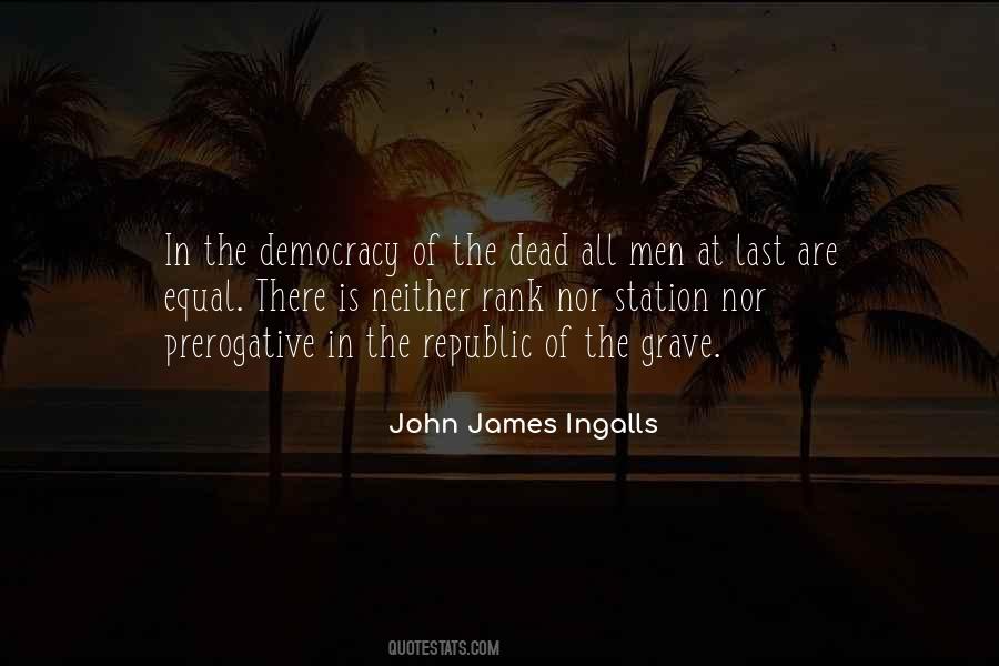 John James Ingalls Quotes #1744919