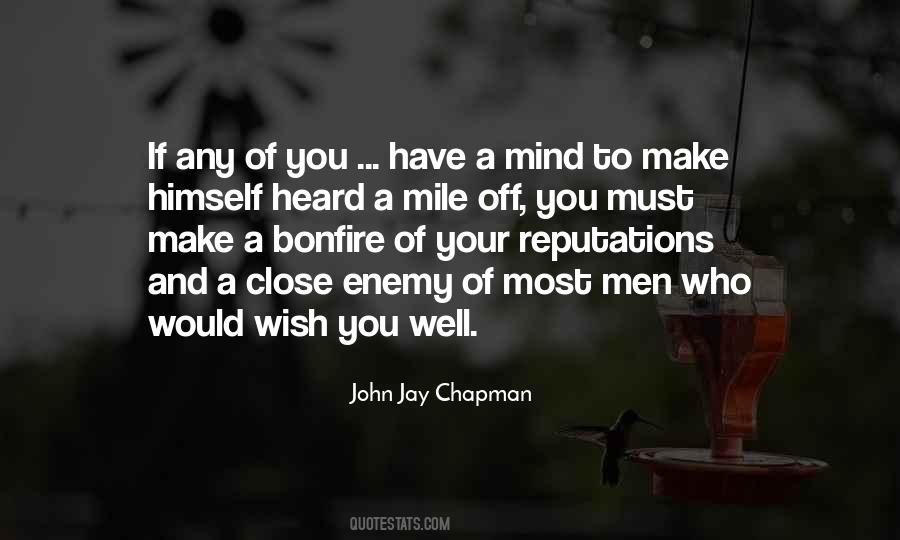John Jay Chapman Quotes #993428
