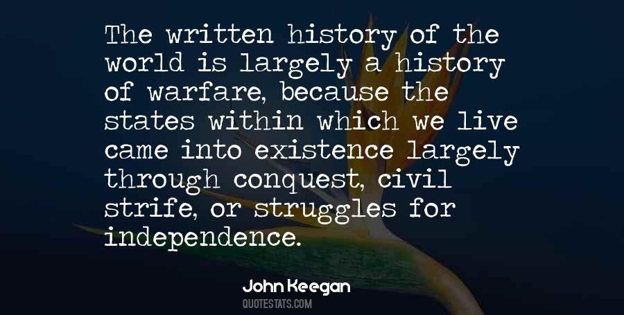 John Keegan Quotes #1877145