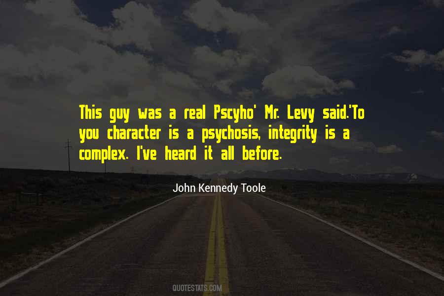 John Kennedy Toole Quotes #1259188