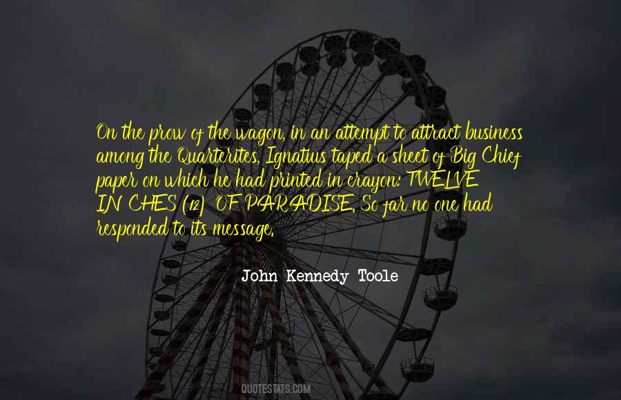 John Kennedy Toole Quotes #162454