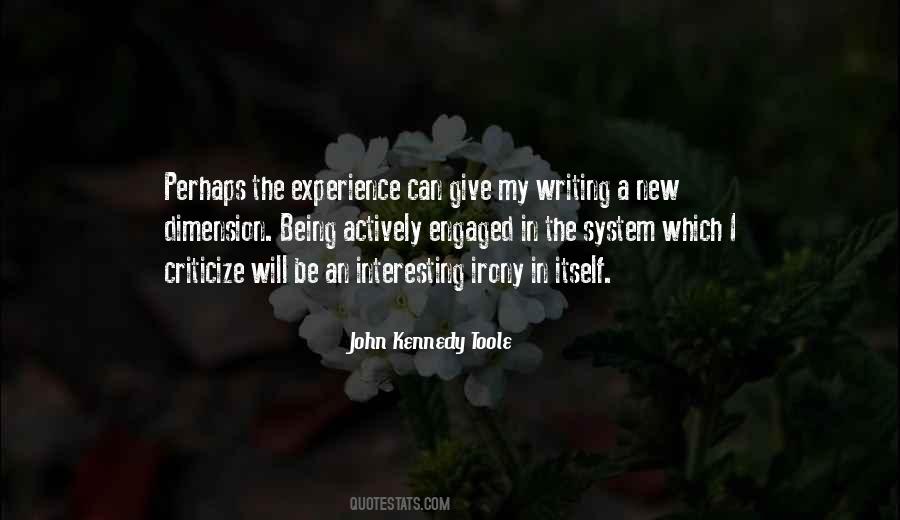 John Kennedy Toole Quotes #1775701