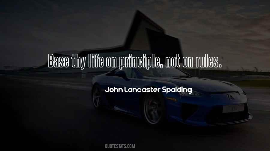 John Lancaster Spalding Quotes #172888