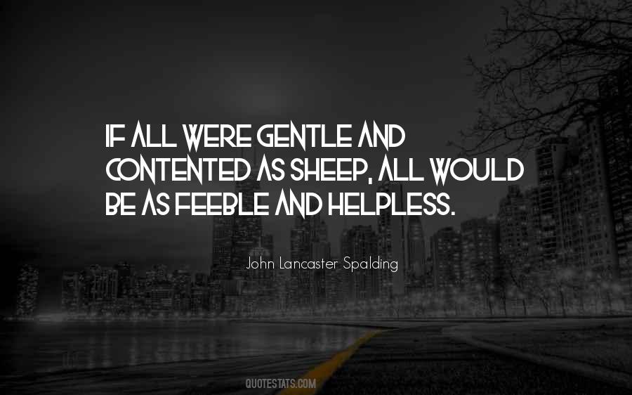 John Lancaster Spalding Quotes #671386