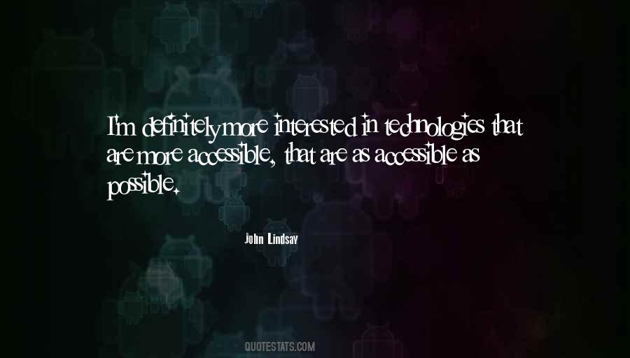 John Lindsay Quotes #1759042