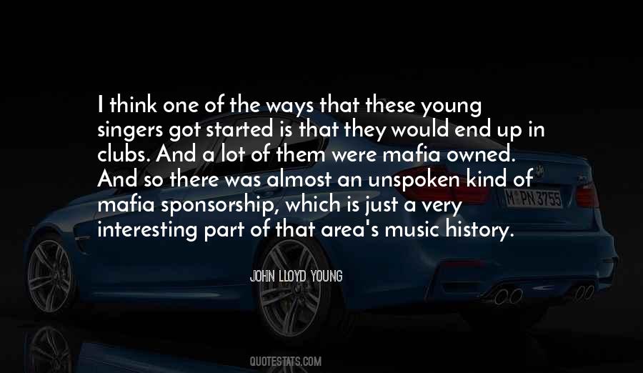 John Lloyd Young Quotes #68870