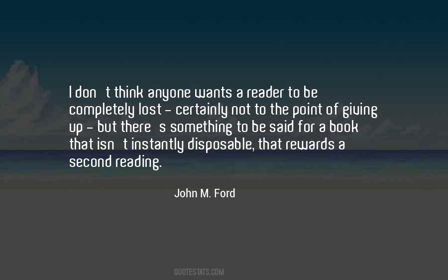 John M Ford Quotes #297426