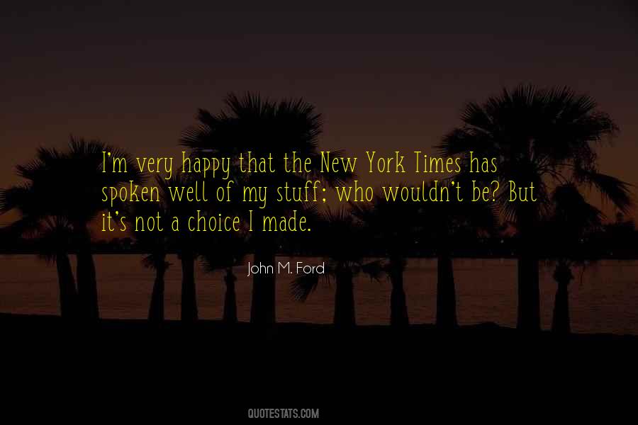 John M Ford Quotes #840989
