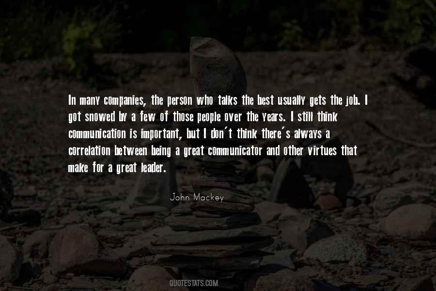 John Mackey Quotes #1574544