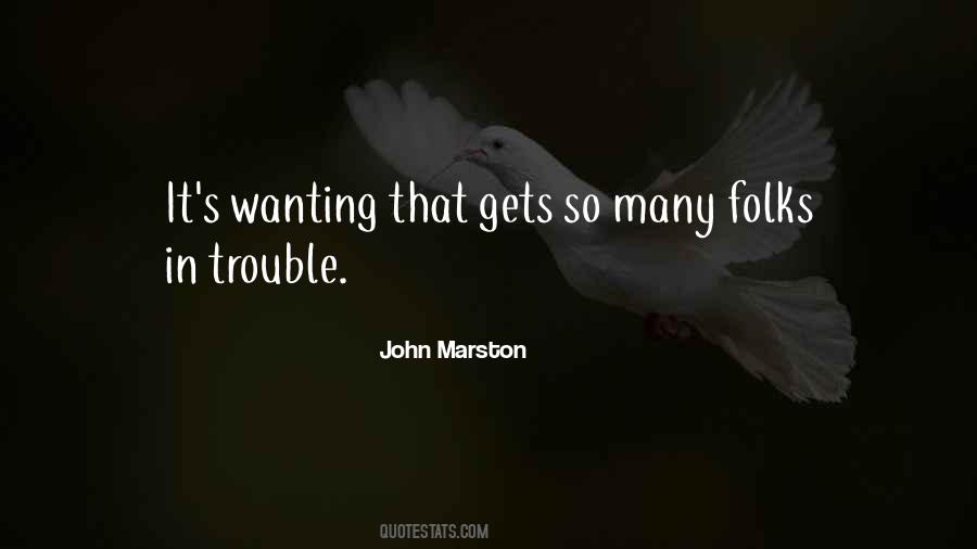 John Marston Quotes #830565