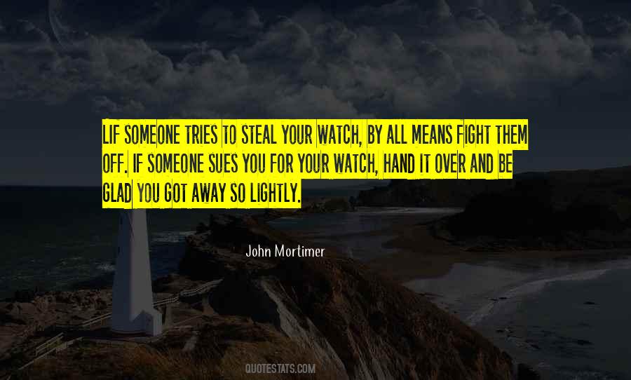 John Mortimer Quotes #1232861