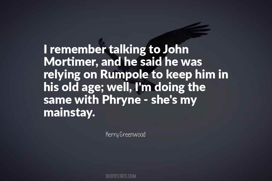 John Mortimer Quotes #1266782