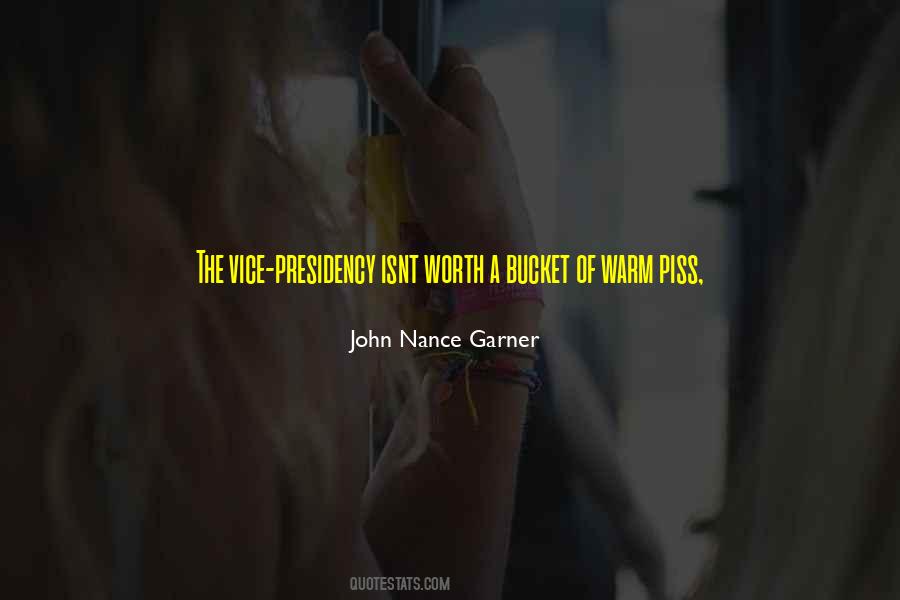 John Nance Garner Quotes #1035887