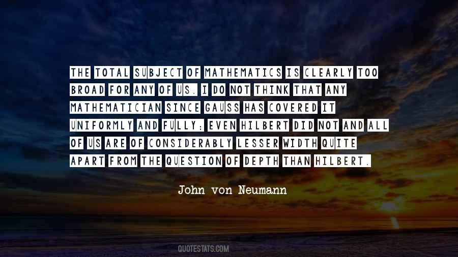 John Neumann Quotes #1472485