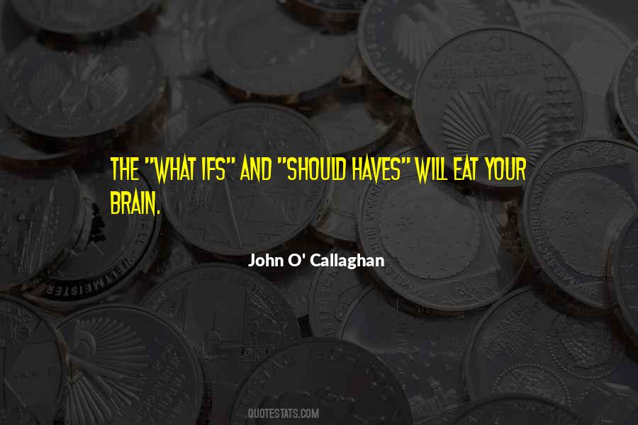 John O'callaghan Quotes #674907