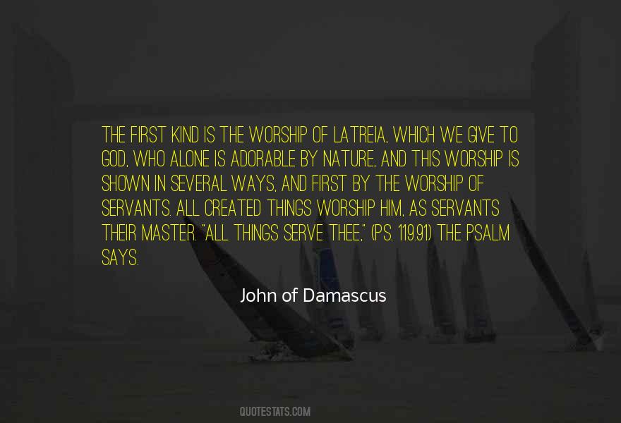 John Of Damascus Quotes #1147800