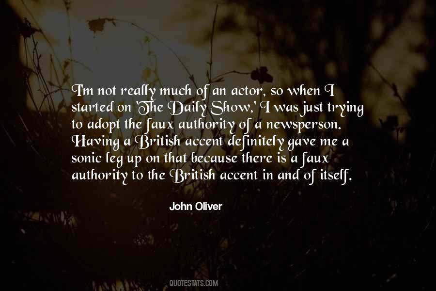 John Oliver Quotes #1240374