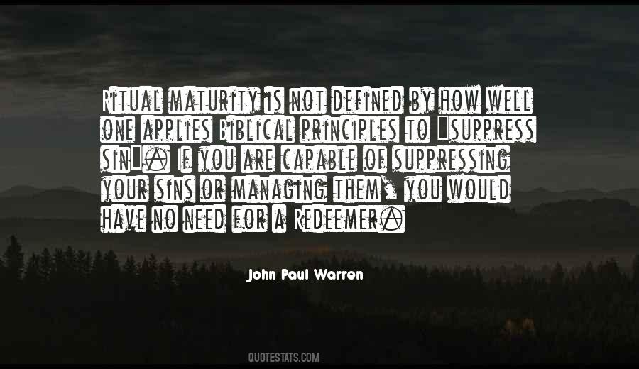 John Paul Warren Quotes #773707