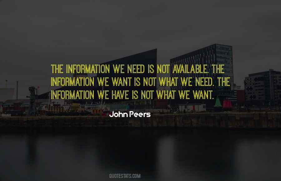 John Peers Quotes #136463