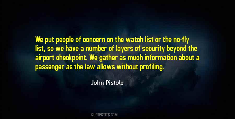 John Pistole Quotes #1077691