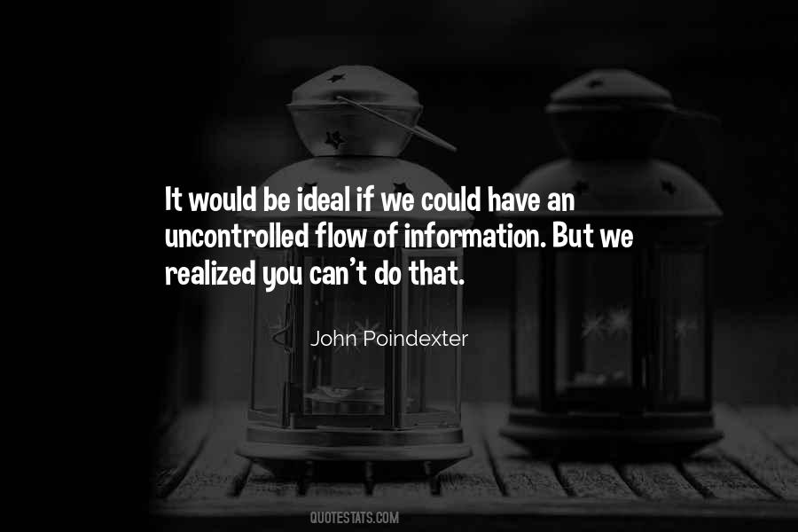 John Poindexter Quotes #245040
