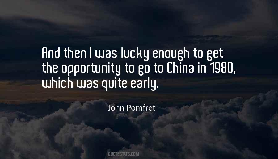 John Pomfret Quotes #988976