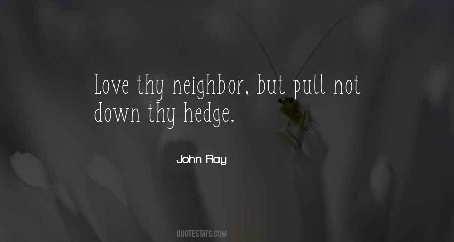 John Ray Quotes #1863503