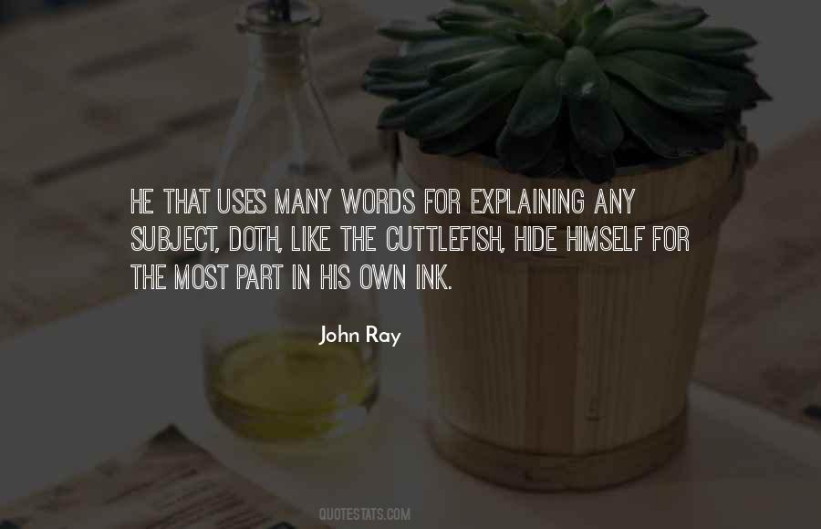John Ray Quotes #788755