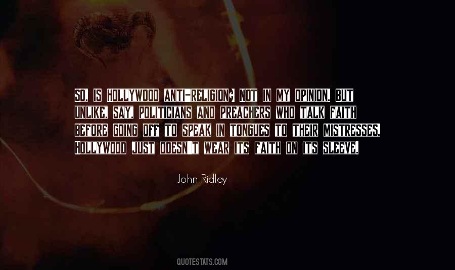 John Ridley Quotes #524084