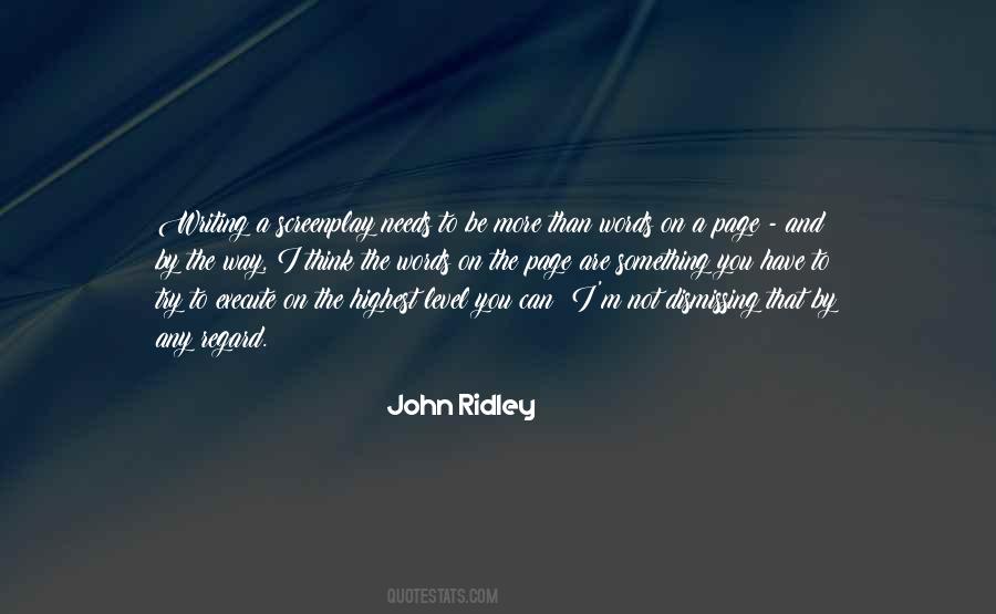 John Ridley Quotes #623182