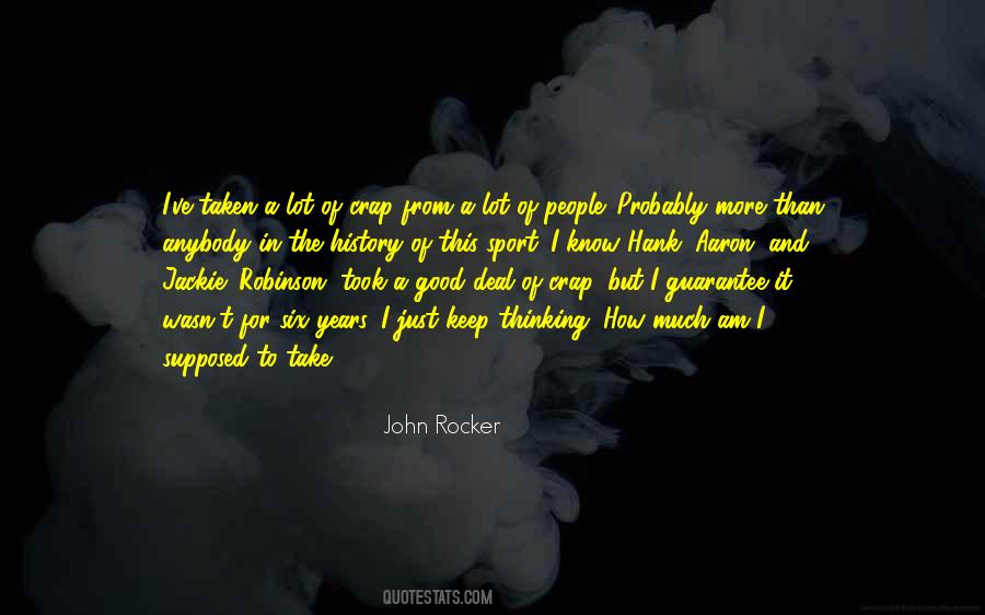 John Rocker Quotes #1716441