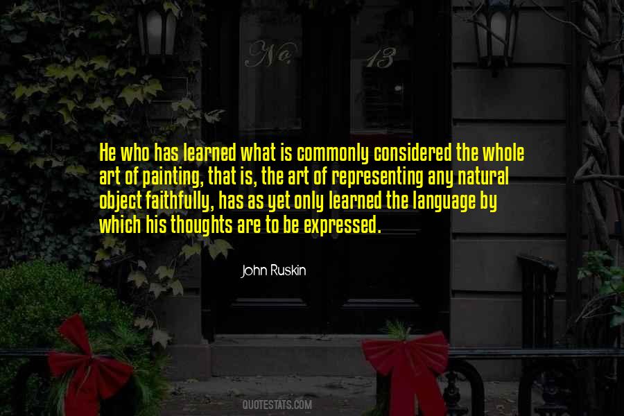 John Ruskin Quotes #16807