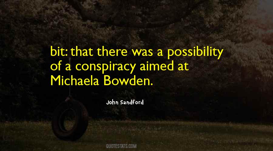 John Sandford Quotes #1609704