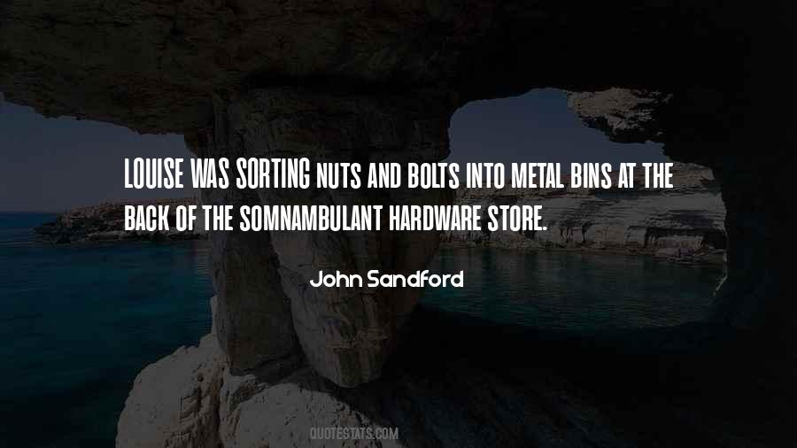John Sandford Quotes #958689