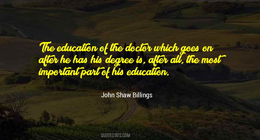 John Shaw Billings Quotes #210548