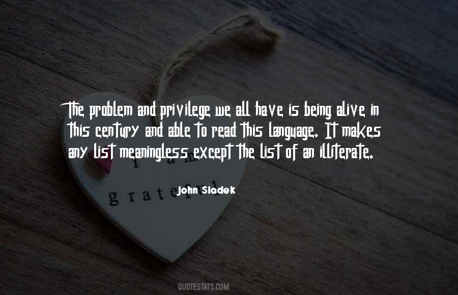 John Sladek Quotes #378840