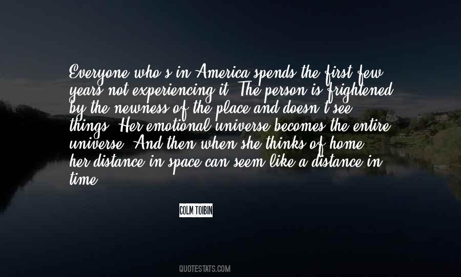 Quotes About Space And Distance #1053337