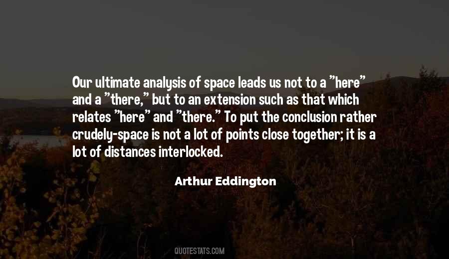 Quotes About Space And Distance #419131