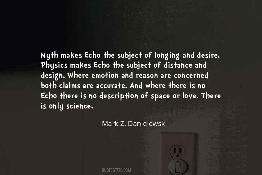 Quotes About Space And Distance #611897