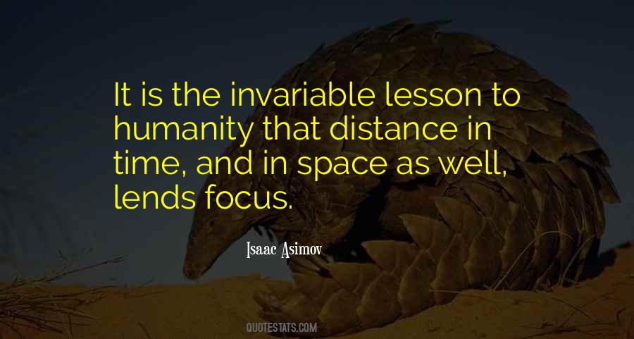Quotes About Space And Distance #777348