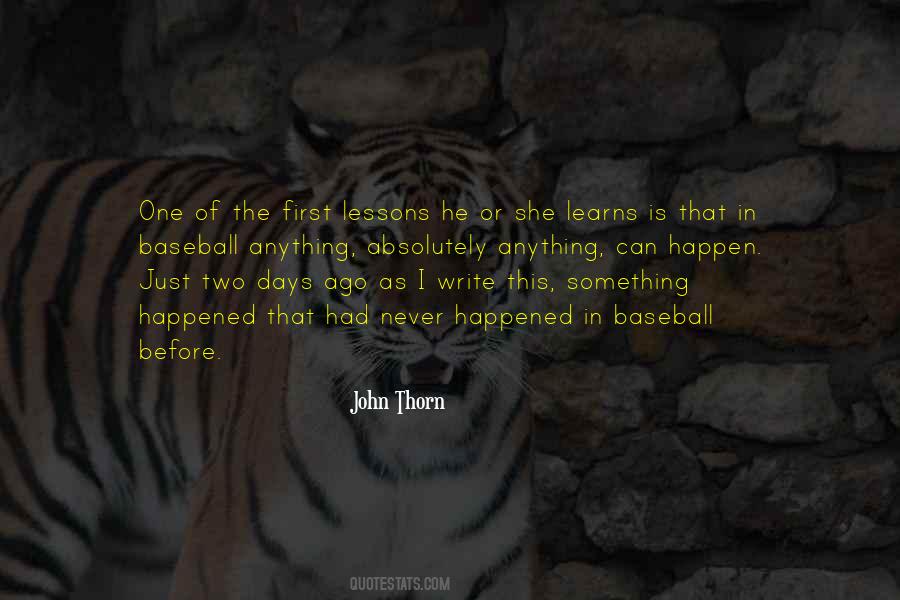 John Thorn Quotes #925354