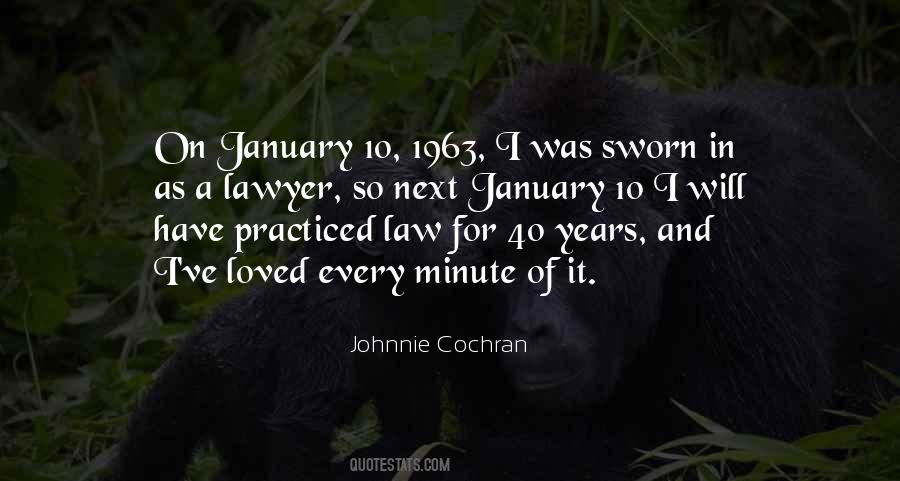 Johnnie Cochran Quotes #1690358