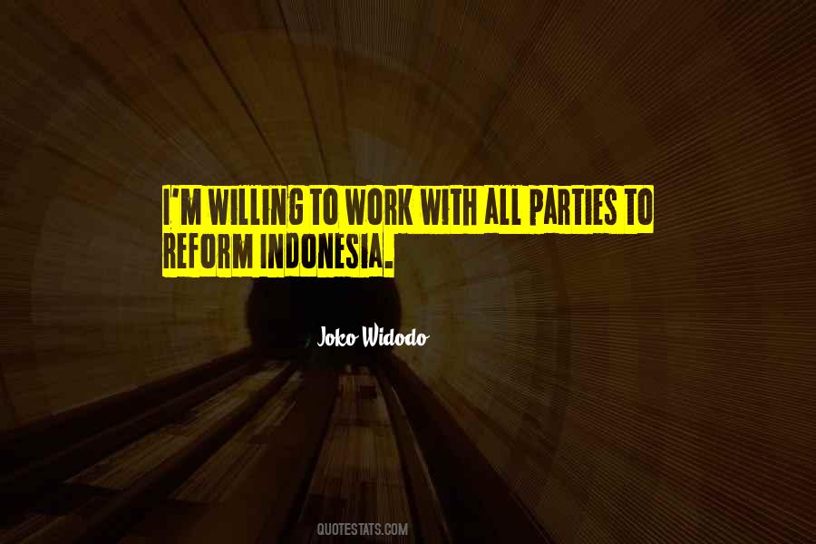 Joko Widodo Quotes #1709935