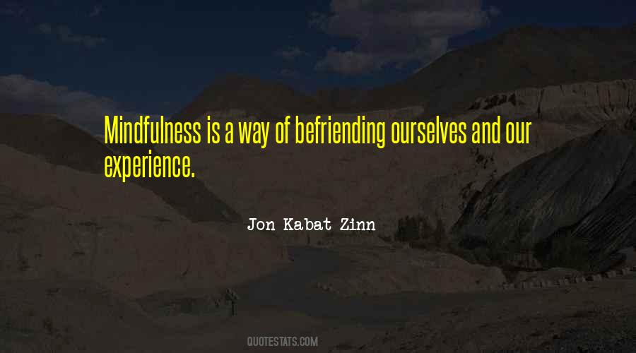 Jon Kabat Zinn Quotes #343097