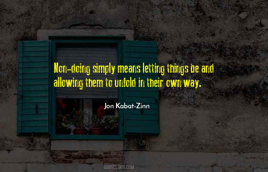 Jon Kabat Zinn Quotes #573171