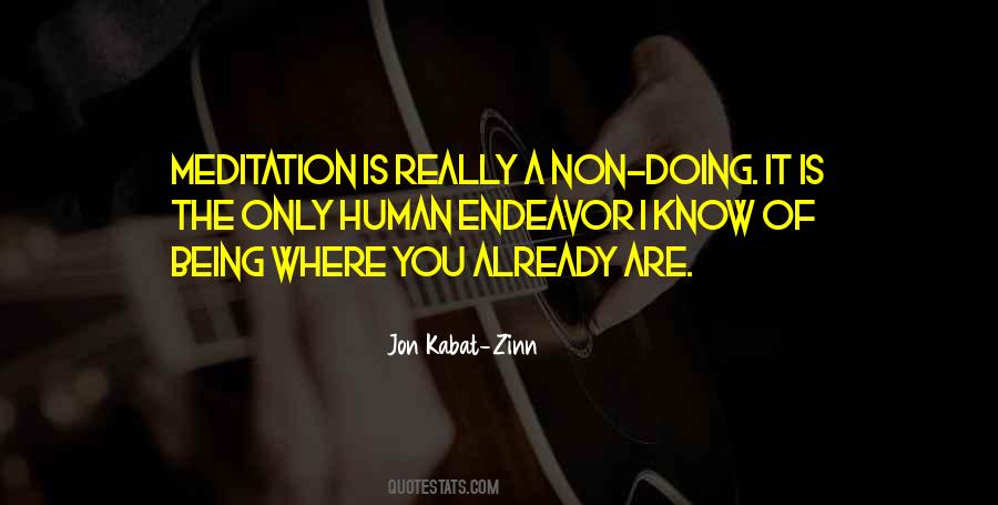 Jon Kabat Zinn Quotes #764027