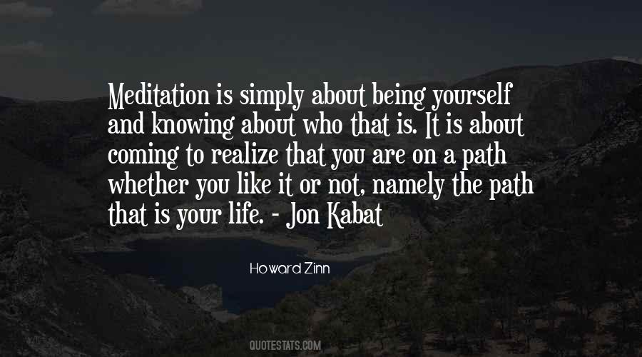 Jon Kabat Zinn Quotes #921170