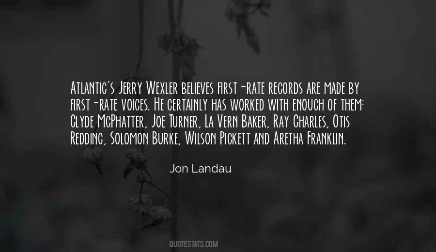 Jon Landau Quotes #1142215