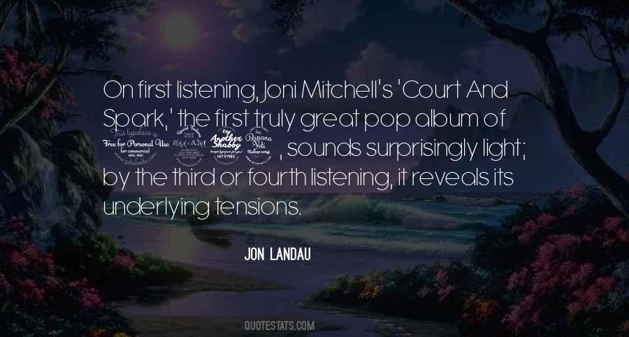 Jon Landau Quotes #201731